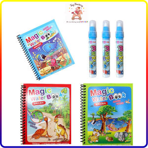 Đồ chơi tranh tô màu nước ma thuật sách tập tô thần kỳ sử dụng nhiều lần đa dạng chủ đề