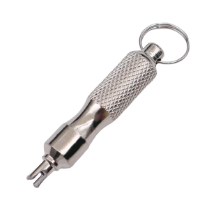 Essential Valves Wrench Keychain Removal Disassembly Tool Keychain For Efficient Bike & Automotive Tire Care Enthusiasts