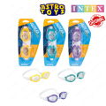 INTEX 55602 Kacamata Renang Anak / Swimming Goggles Usia 3-8 Tahun Tali Dapat Disesuaikan Original. 