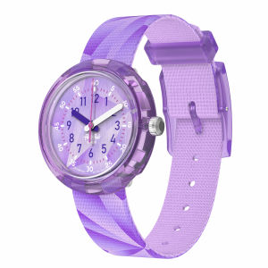 Flik Flak Purple Prism (FPNP167) Purple RECYCLED PET Kids Watch