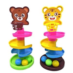 COD MAINAN EDUKASI ROTATING ORBIT SELUNCURAN BOLA / ROLLING BALL / MAINAN ANAK BAYI UNIK DAN LUCU
