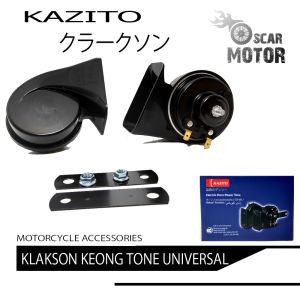 KLAKSON KEONG CLARKSON DOUBLE UNIVERSAL MOBIL MOTOR HITAM POLOS KAZITO