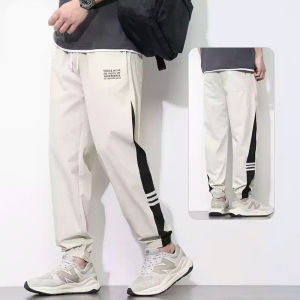 Quần Jogger thể thao nam phối màu họa tiết chất thun cotton cao cấp thoáng khí