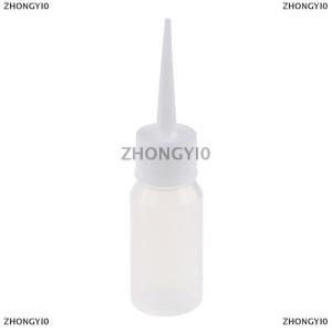 [COD] ZHONGYI0 1pc tái sử dụng trắng nhựa chai bóp keo applicator giấy quilling kim tip