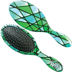 Lược Chải Tóc Wet Brush Original Detangler Stain Glass Green Pink Purple