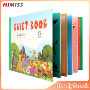 HIMISS Busy Book For Kids Autism Sensory Educational Toys Preschool Early Learning Toys Book For Boys Girls Gifts