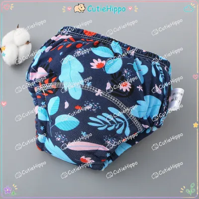 Kids Potty Training Pants Baby Washable Underwear Reusable Toilet Cloth Diaper Pant Seluar Kencing Bayi Learning Pant