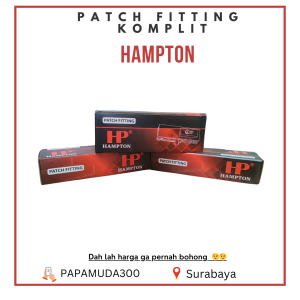 Hampton Patch Fitting Komplit Set Pt 10 pt 20 dan Kunci