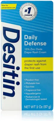 Desitin Daily Defense Zinc Oxide Diaper Rash Paste - 57 grams