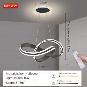 New Dining Room Bar Pendant Light Home Modern Living Room Chandelier Luxury Bedroom Decorative Light