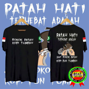 KAOS PRIA ROKO PATAH KOPI TUMPAH | SIMPLE DINAMIS DAN MEMBERIKAN KESAN KASUAL