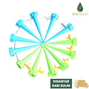 12 pcs Garden Self-Watering Spike for Automatic Dripping DIY Tool 自动浇水器 (SHS Kebun)
