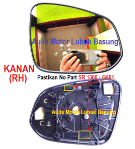 Kaca Spion Toyota Innova Reborn Crysta Venturer 2015 2016 2017 2018 2019 2020 2021 2022 2023 2024