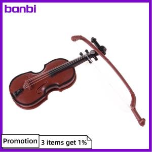 1:12 Dollhouse Miniature Violin Musical Instruments Collection DIY Decor Gift