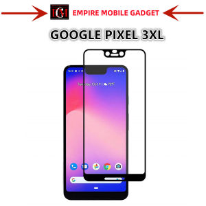 GOOGLE PIXEL 3 / PIXEL 3XL / PIXEL 4 / PIXEL 4A (4G) / PIXEL 4A (5G) / PIXEL 4XL / PIXEL 5 / PIXEL 6 / PIXEL 6A FULL COVERED TEMPERED GLASS SCREEN PROTECTOR - BLACK