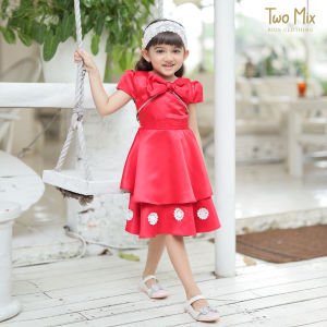 Baju Anak Perempuan Satin - Dress Anak Perempuan Lebaran Fashion 1-12 Tahun 4251 4346
