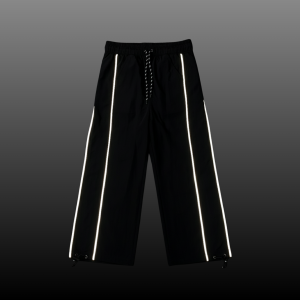 Celana Anak Gombrang Skena Baggy Pants Terbaru Plat Menyala Laki-laki Perempuan Usia 4-15 Tahun Celana Strip Reflektif Menyala Best Selle