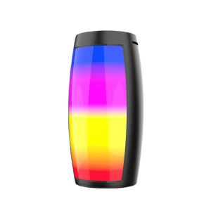 ZQS1202 Mini Wireless Bluetooth Speaker Portable Subwoofer FM Radio with RGB Rainbow LED Light