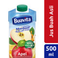 Buavita Jus Buah Asli Apel 500Ml  - Isi 2. 