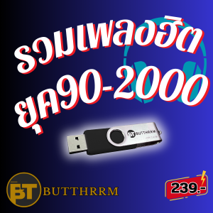USB แฟลชไดรฟ์ - MP3 รวมเพลงฮิต ยุค 90 – ฟังเพลงฮิตยุคทองที่ยังตราตรึงใจ