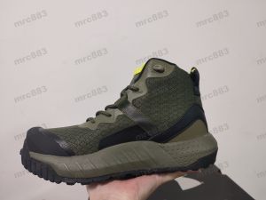 2023 Under Armours New Color Matching Mens High Top Sports Shoes Outdoor Training Shoes Mountaineering Shoes Multi functional Anti slip and Wear resistant Sports Tactical Boots