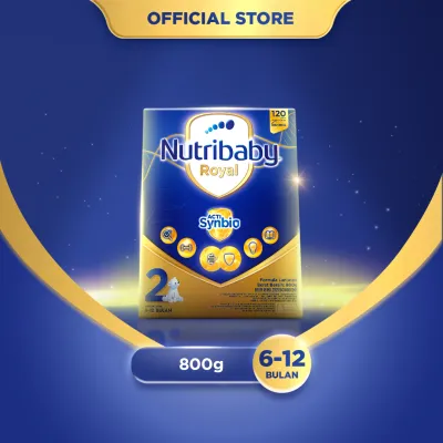 Nutribaby Royal 2 800gr - Formula Lanjutan Bubuk untuk Usia 6-12 Bulan