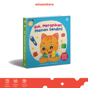 Seri Aku Anak Mandiri : Yuk Merapikan Mainan Sendiri - Bilingual Indonesia Inggris Boardbook