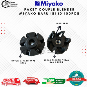 JMT - Paket Couple Blender Miyako Type Baru Isi 10203050 dan 100pcs