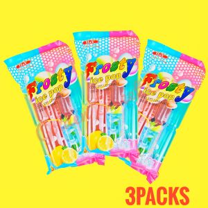 H&Y FROSTY ICE POP LEMONADE FLAVOR PREMIUM SUMMERTIME ICE CANDY 8pcs/pack