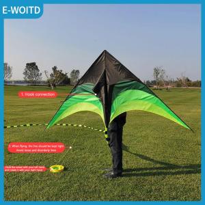 【E-WOITD】 Kite Prairie Kite 1.2m Easy To Fly Adult Children Kite Triangle Kite Breeze Easy To Install