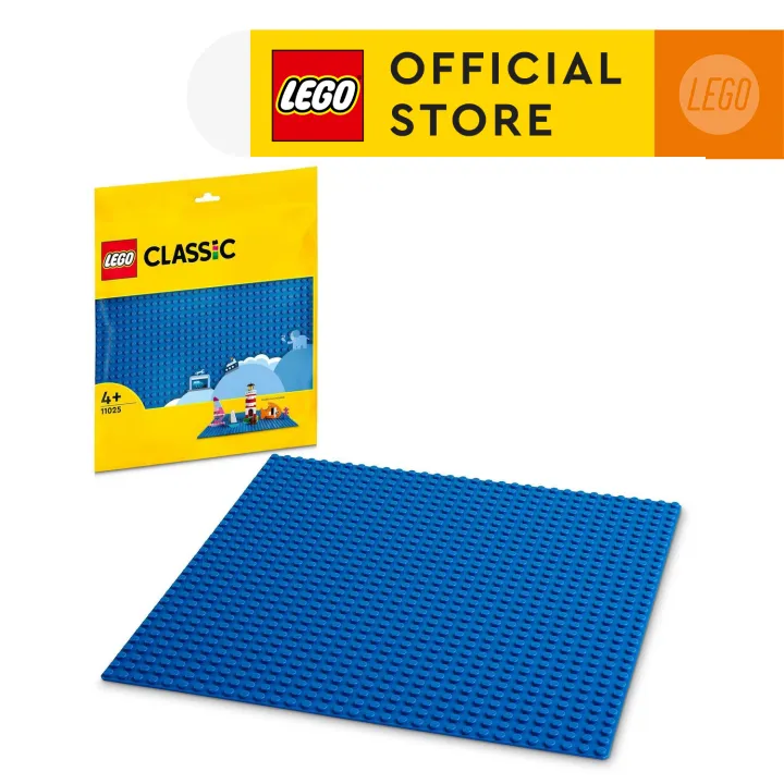 LEGO Classic Blue Baseplate 11025 Building Kit for Kids (1 Piece ...