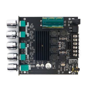 ZK-TB21 Amplifier board Bluetooth TPA3116D2 Penguat Subwoofer Papan 50WX2 + 100W 2.1 Channel Power Amplifier Modul Audio Penguat