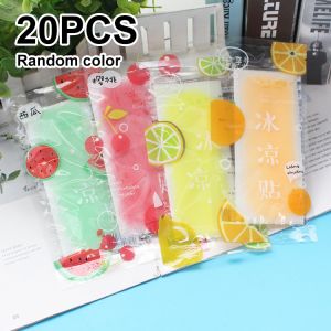20pcs Baby Ice Cool Fever Patch Cool Fever Patch Sunstroke Sticker Patch Physical Cooling Ice Pads