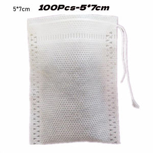 100Pcs Tea Bag Coffee Filter Pouch Bag Filter and Brew Coffee Tea Bag Drip Bag