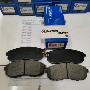 Kampas rem depan Brake Pad Akebono Original AN-673WK Nissan Juke F15 - Teana J31 J32 - Cefiro - Suzuki Neo Baleno - SX4 - X 0ver - Scross (1set= 2roda depan)