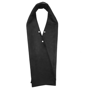 Adult Bib Scarf Washable Reusable Dining Protector for Elderly with Soft Fabric Washable Clothing Protector