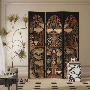 Room Divider Partition Divider Living Room Divider Screen Partition Divider Partition Porch Wall Divider Room Divider Partition French Medieval Style Artistic Living Room Vintage Decorative Wall