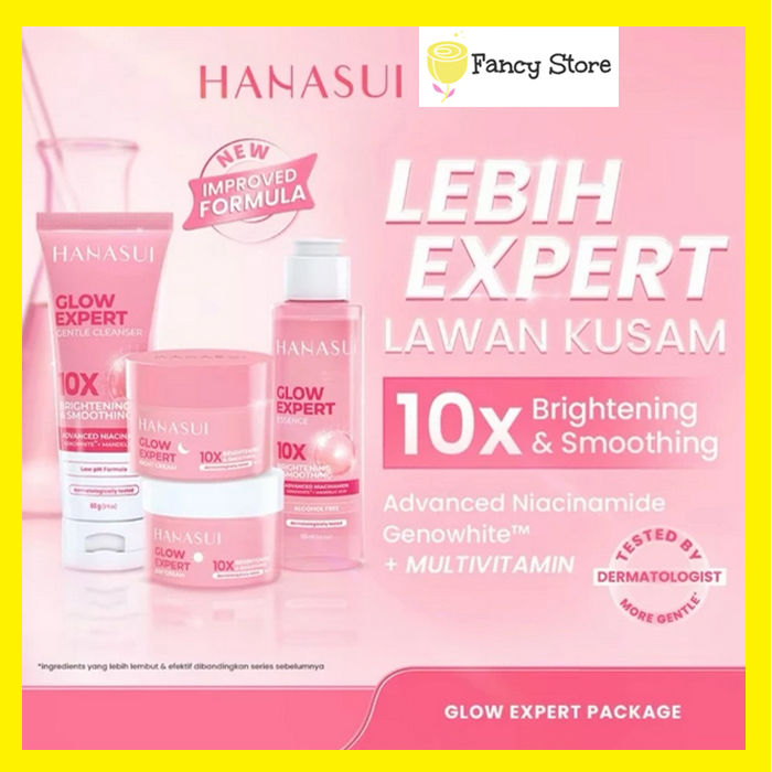 Hanasui [Cleanser-60] Glow Expert Series Gentle Cleanser 60ml New Improved Formula