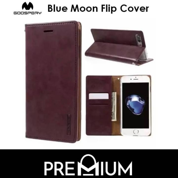 MTech Protection Goospery Blue Moon Flip Cover Shockproof Shock