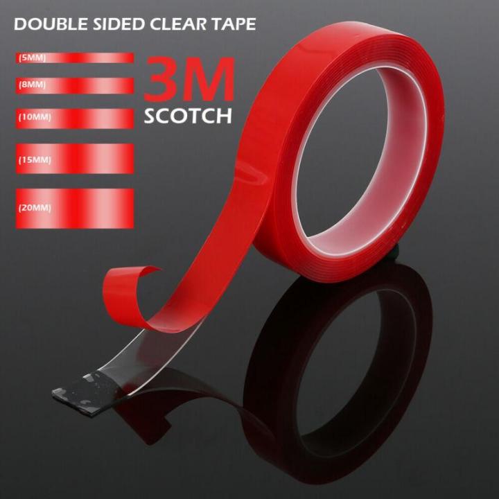 HANDDIY 3m VHB 4905 Double Sided Mounting Tape Transparent Clear Car