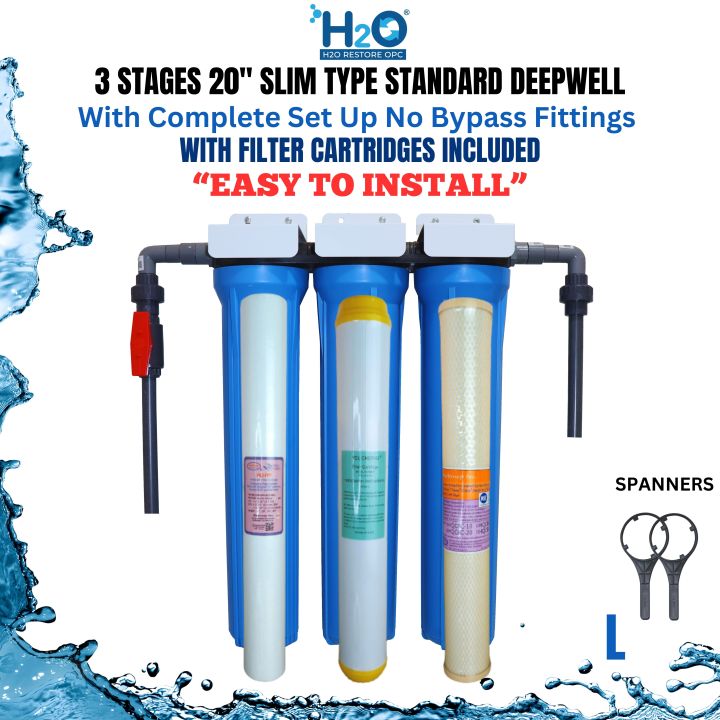 Water Filtration System Top Selling 3 Stages 20