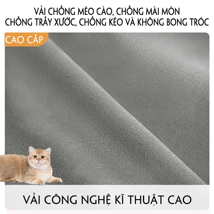 Giường sofa điện tự động vải chống mèo cào, sofa giường thông minh KT  0.9x1.9m hoặc 1.5x1.9m vải nano có hộc chứa đồ | Lazada.vn