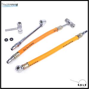 [liujinpeng] Inflatable xe đạp xe máy xe tải lốp Inflator kết nối phần cứng công cụ xe vòi phun van Air hose bơm kim bơm