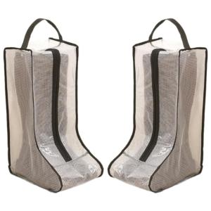 2Sets Shoe Storage Solution High Boot Bag Shoes Bags For High Boot Protector Water Resistant Moisture Proof