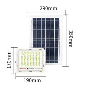 Lampu SOROT Solar 100W 300w 200wTenaga Surya Cell Panel 2in1 komplit tenaga matahari papan besar