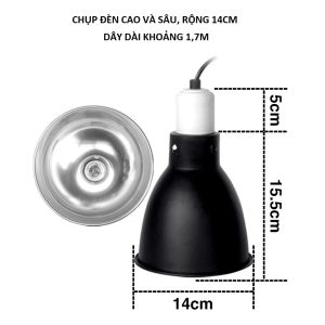 Chụp đèn Máng đèn chui sứ chịu nhiệt NOMOY PET
