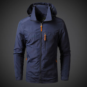 Mens Windbreaker Jackets Waterproof Military Hooded Coat Male New Combat Jackets Men Autumn Outdoor Hiking Outwear