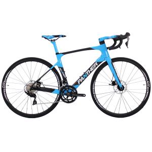 Xe đạp đường trường toàn carbon PANTHER bánh 700C khung carbon T700 bộ truyền Shimano105 phanh đĩa thủy lực chuyên đua