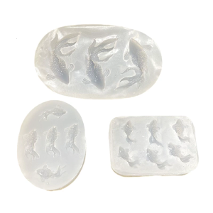 Miniature Fish Shape Silicone Mold For DIY Holiday Ornaments Party Favors Handmade Crafting Tool