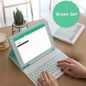 Bluetooth Leather Plastic Case Touch Keyboard Can Turn Your Into a Computer in a Second and Is Applicable to All Models